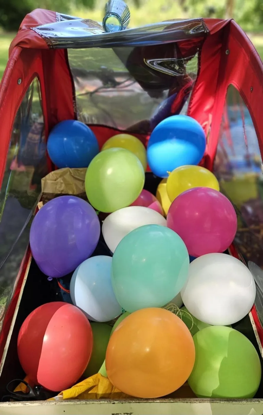 Bunte Ballons