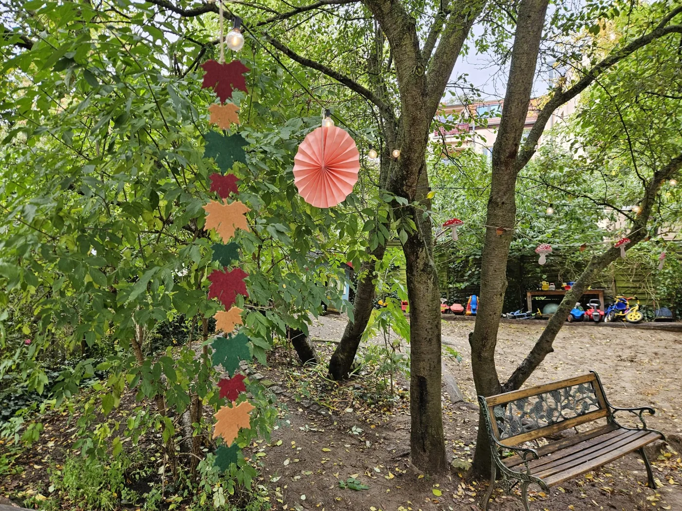 Herbstlicher Garten