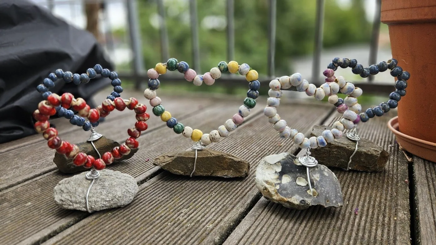 Bunte Herzen
